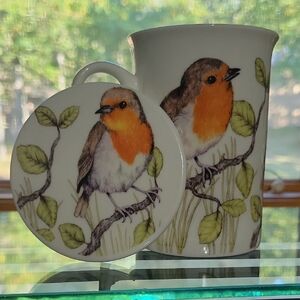 Kent Pottery Mug With Lid